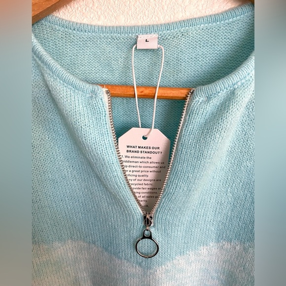 Color block striped sweater - Picture 4 of 8